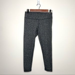 Zella Gray Crop Leggings Size Small